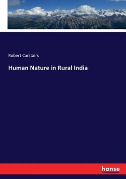 portada Human Nature in Rural India (in English)