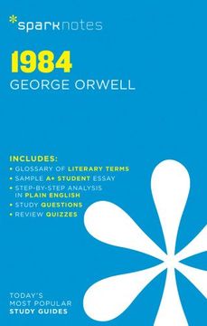 portada 1984 SparkNotes Literature Guide (SparkNotes Literature Guide Series) (en Inglés)