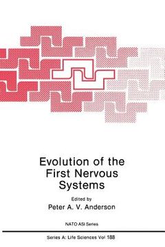 portada Evolution of the First Nervous Systems (en Inglés)