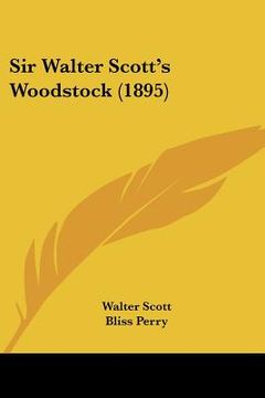 portada sir walter scott's woodstock (1895)