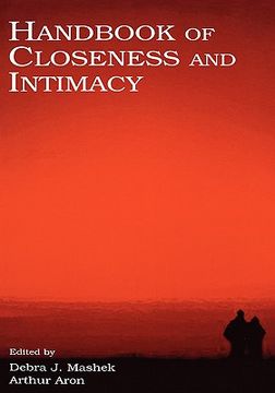 portada handbook of closeness and intimacy (en Inglés)