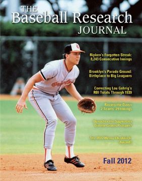 portada Baseball Research Journal (Brj), Volume 41 #2 (en Inglés)