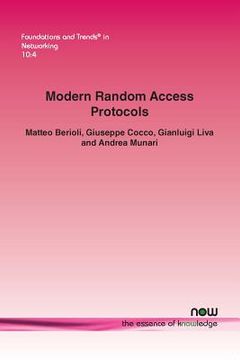 portada Modern Random Access Protocols (en Inglés)