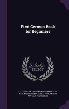 portada First German Book for Beginners (en Inglés)