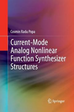 portada Current-Mode Analog Nonlinear Function Synthesizer Structures (en Inglés)