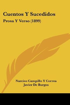 portada Cuentos y Sucedidos: Prosa y Verso (1899)