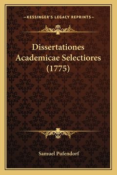 portada Dissertationes Academicae Selectiores (1775) (in Latin)