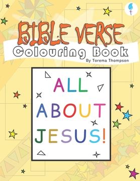 portada Bible Verse Colouring Book: All About Jesus! 