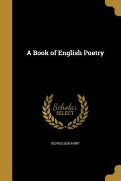 portada A Book of English Poetry (en Inglés)