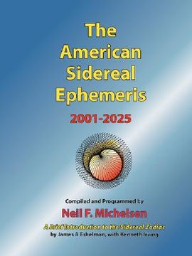 portada american sidereal ephemeris 2001-2025