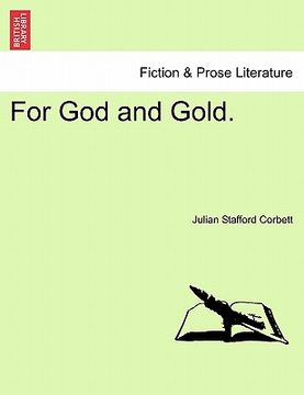 portada for god and gold. (in English)