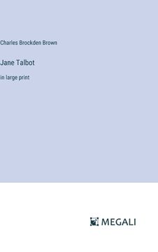 portada Jane Talbot: in large print (en Inglés)
