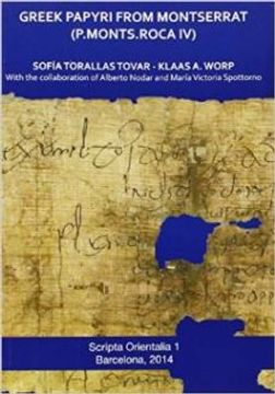 portada Greek Papyri From Montserrat (en Inglés)