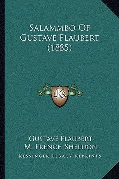 portada salammbo of gustave flaubert (1885) (in English)