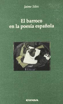 portada El barroco en la poesía española (Cátedra Félix Huarte)