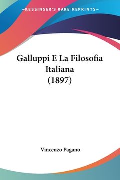 portada Galluppi E La Filosofia Italiana (1897) (in Italian)