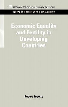 portada economic equality and fertility in developing countries (in English)