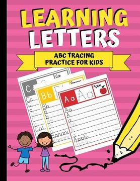 portada Learning Letters: ABC Tracing Practice for Kids (en Inglés)