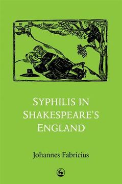 portada syphilis in shakespeare's england (en Inglés)