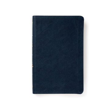 portada Kjv Personal Size Bible, Navy Leathertouch (in English)