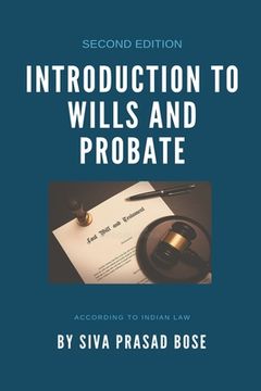 portada Introduction to Wills and Probate (en Inglés)