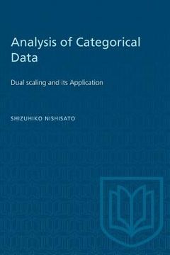 portada Analysis of Categorical Data: Dual Scaling and its Applications