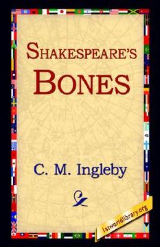 portada shakespeare's bones (en Inglés)