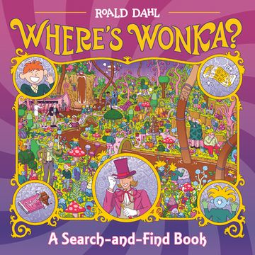 portada Where's Wonka? A Search-And-Find Book (en Inglés)