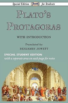 portada protagoras (special edition for students) (in English)