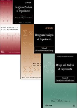 portada Design and Analysis of Experiments, 3 Volume Set (en Inglés)
