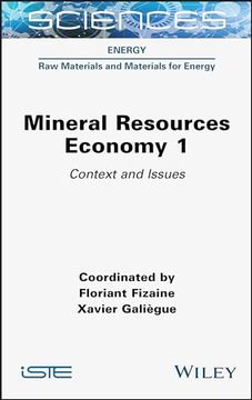 portada Mineral Resources Economy 1: Context and Issues (Energy: Raw Materials and Materials for Energy) (en Inglés)