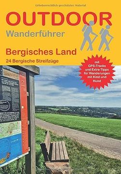 portada Bergisches Land 24 Bergische Streifzüge (Outdoor Regional) (en Alemán)