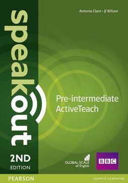 portada Speakout Pre-Intermediate 2nd Edition Active Teach (en Inglés)