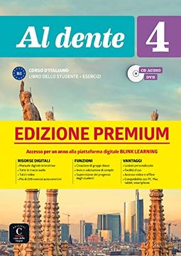 portada Al Dente 4 - Livre de L'eleve + Cahier Premium (en Francés)