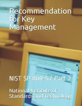 portada Recommendation for Key Management: NIST SP 800-57 Part 2 (en Inglés)