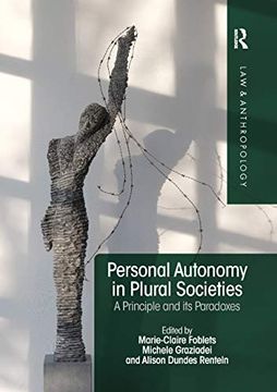 portada Personal Autonomy in Plural Societies: A Principle and its Paradoxes (Law and Anthropology) (en Inglés)