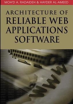 portada architecture of reliable web applications software (en Inglés)