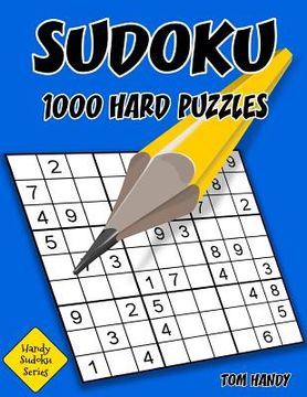 portada Sudoku: 1,000 Hard Puzzles: Handy Sudoku Series Book (en Inglés)
