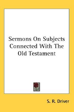portada sermons on subjects connected with the old testament (in English)