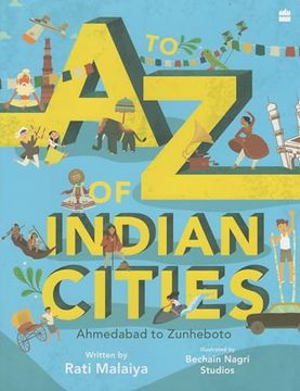 portada A-Z of Indian Cities: Ahmedabad to Zunheboto (en Inglés)
