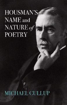 portada Housman'S Name and Nature of Poetry (en Inglés)