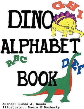 portada dino-alphabet book (en Inglés)