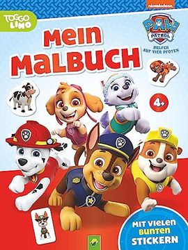 portada Paw Patrol Mein Malbuch (en Alemán)