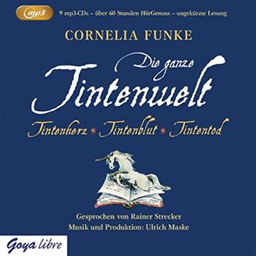 portada Tintenwelt - Mp3-Ausgabe: Tintenherz, Tintenblut, Tintentod (en Alemán)