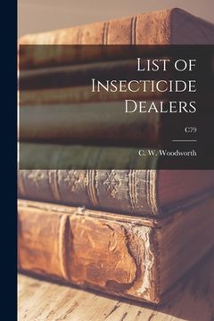 portada List of Insecticide Dealers; C79 (en Inglés)
