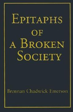 portada epitaphs of a broken society (en Inglés)