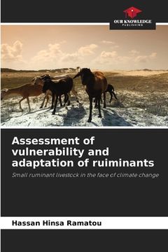 portada Assessment of vulnerability and adaptation of ruiminants (en Inglés)
