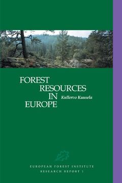 portada Forest Resources in Europe 1950 1990 (en Inglés)