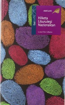 portada Hilketa Liburutegi Nazionalean (libro en basque)