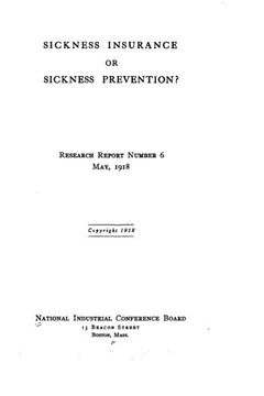 portada Sickness insurance or sickness prevention?